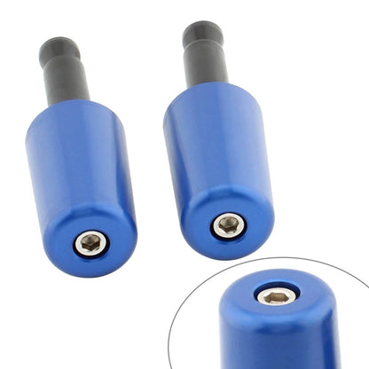 2 x Universal Motorcycle 50.8mm Handlebar Hand Grips & End Caps for Various Models