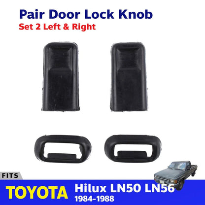 Door Lock Knob Surround Fits Toyota Hilux LN50 LN56,60 MK2 Ute Truck 1984-1988