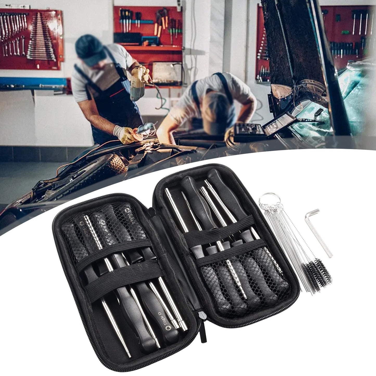 Carburetor Adjustment Tool Set 14pcs for Engine Fine Tuning