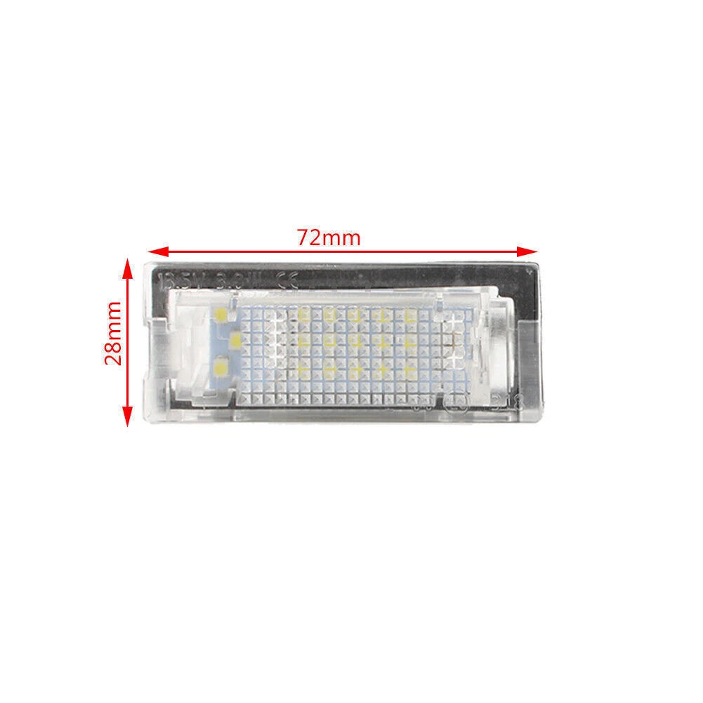 LED License Plate Lights for BMW E39 5 Series (1996-2003)
