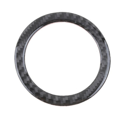 Carbon Fiber Center Steering Wheel Logo Sticker for Jeep Grand Cherokee (2011-2021)