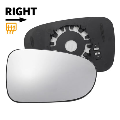 Right Side Heated Convex Mirror Glass for Ford Galaxy (1995-2006)