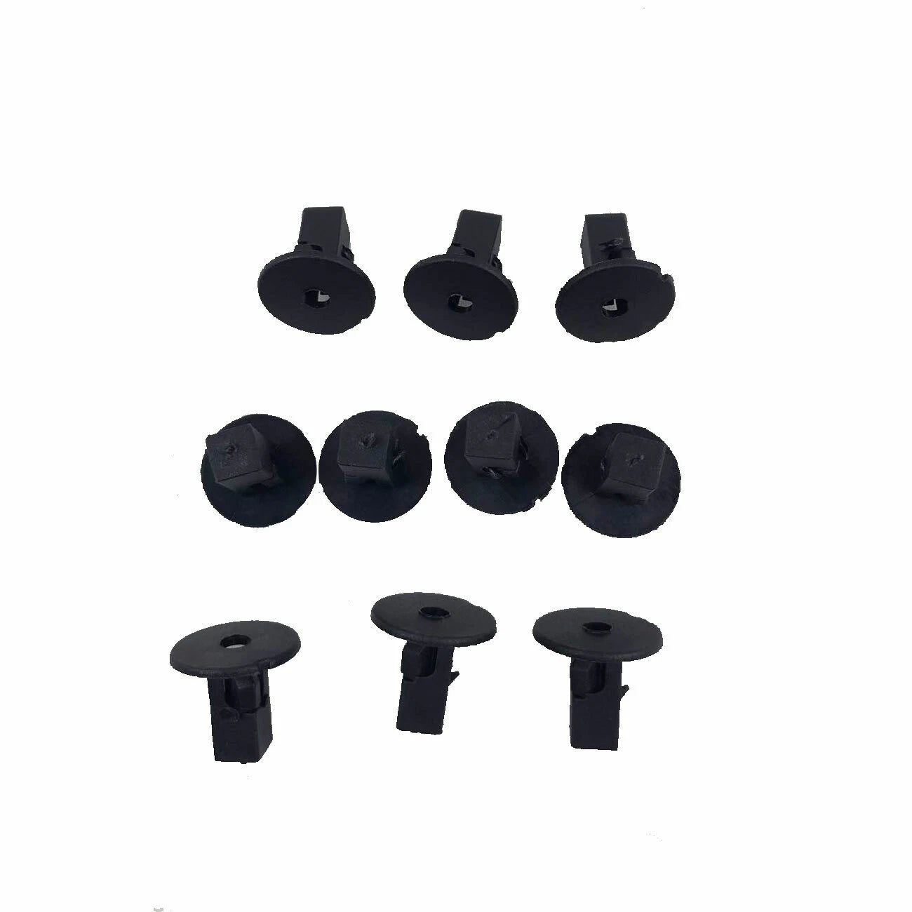 10 x Screw Mounting Grommet Trim Clips for Toyota (Fits Wheelarch & Bumper)