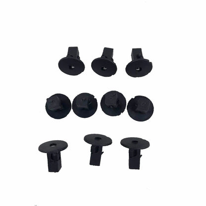 10 x Screw Mounting Grommet Trim Clips for Toyota (Fits Wheelarch & Bumper)