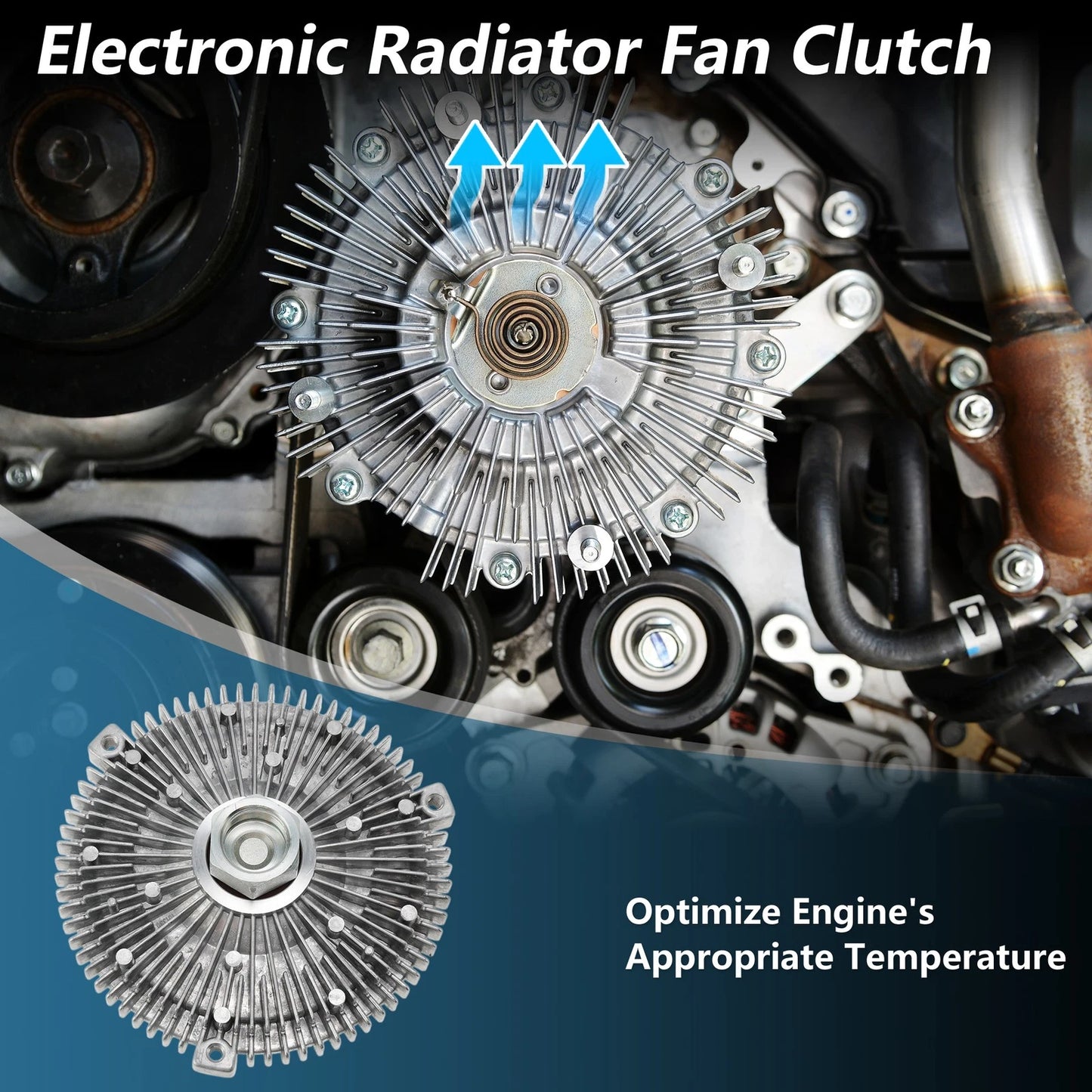 Engine Cooling Fan Clutch for BMW 323ci E46 2000 (2000)