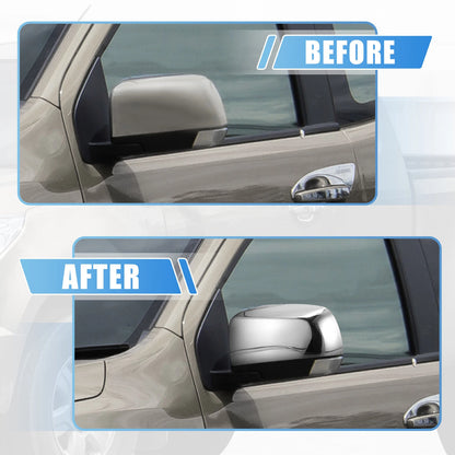 Chrome Clip-On Mirror Covers for 2015-2022 Chevy Colorado & GMC Canyon