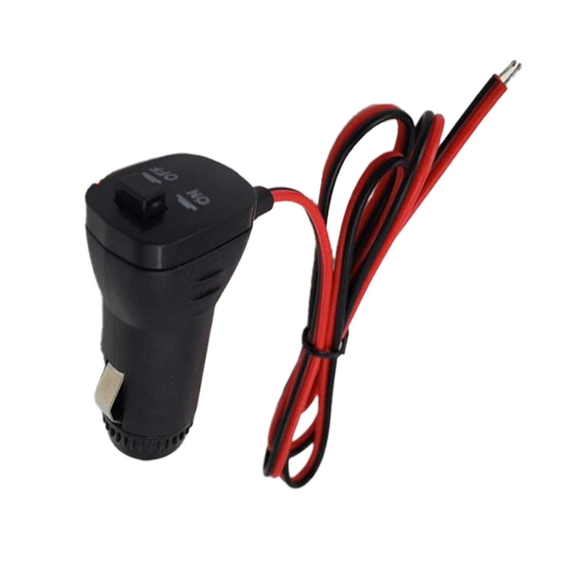 5m Car Cigarette Lighter Adapter Plug with On/Off Switch for Vehicle
