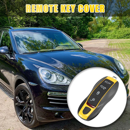 Key Fob Case Cover Trim for Porsche Macan Panamera Cayenne