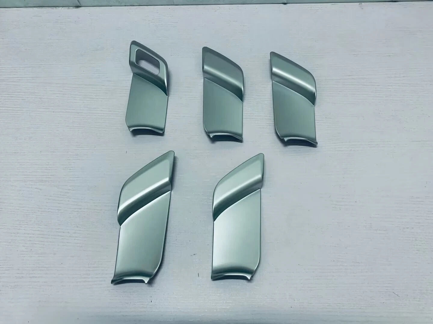 ABS Matte Inner Door Handle Bowl Lid Cover Trim for 2023-2024 Toyota Prius 5 x pcs