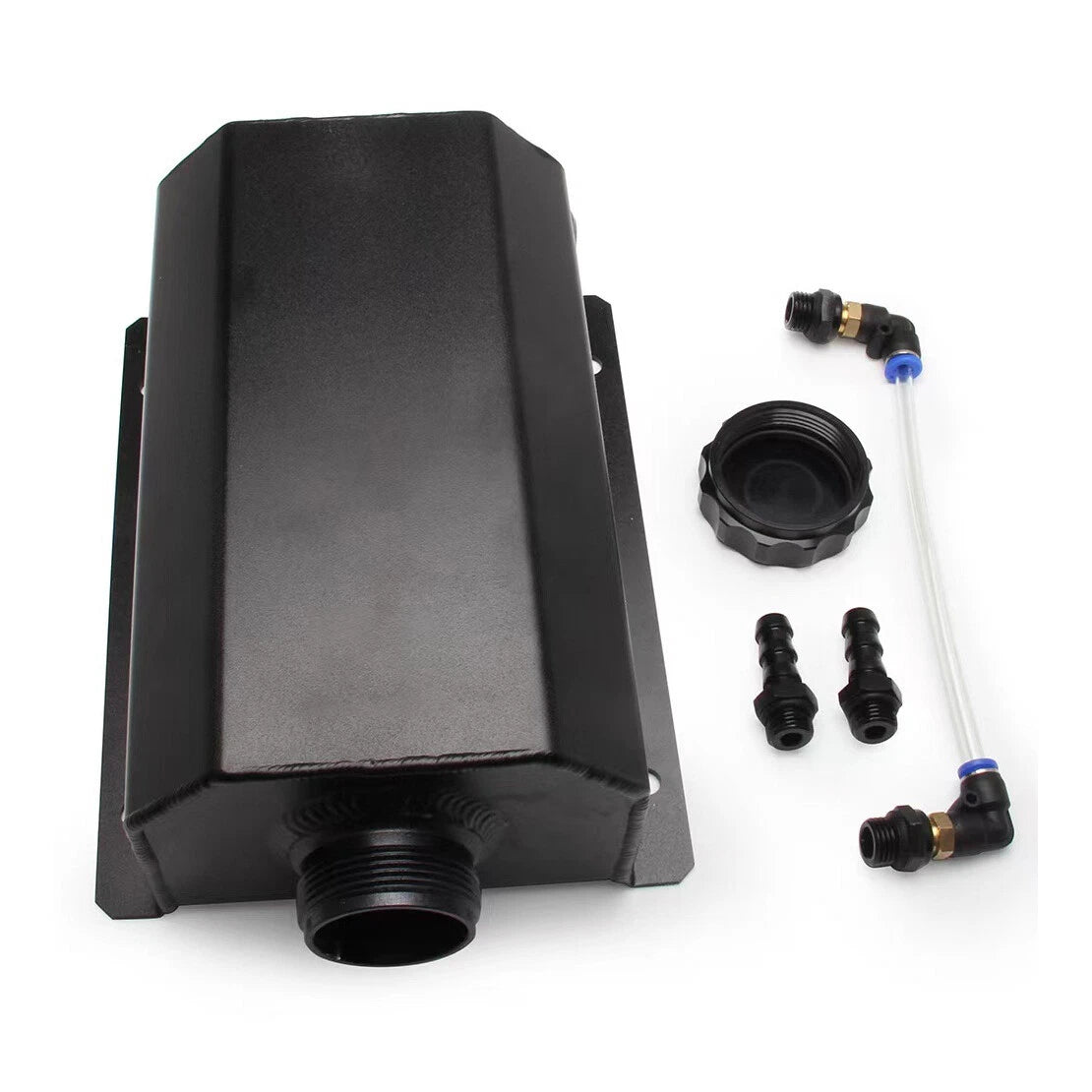 2L Aluminum Alloy Radiator Overflow Reservoir Tank for Car