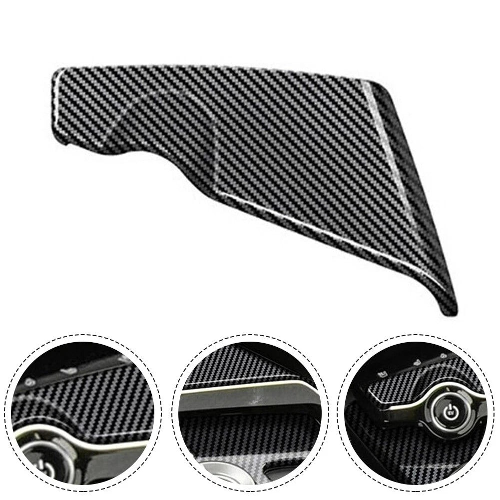 1 Pc Carbon Fiber Pattern Center Console Frame Trim Cover for KIA EV6