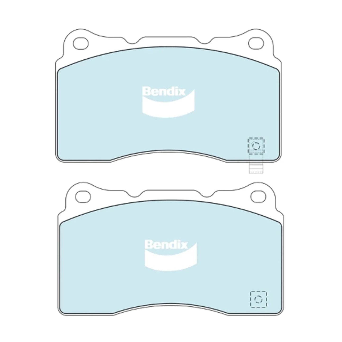 Front Disc Brake Pads Set for Subaru Impreza (2002-2014)