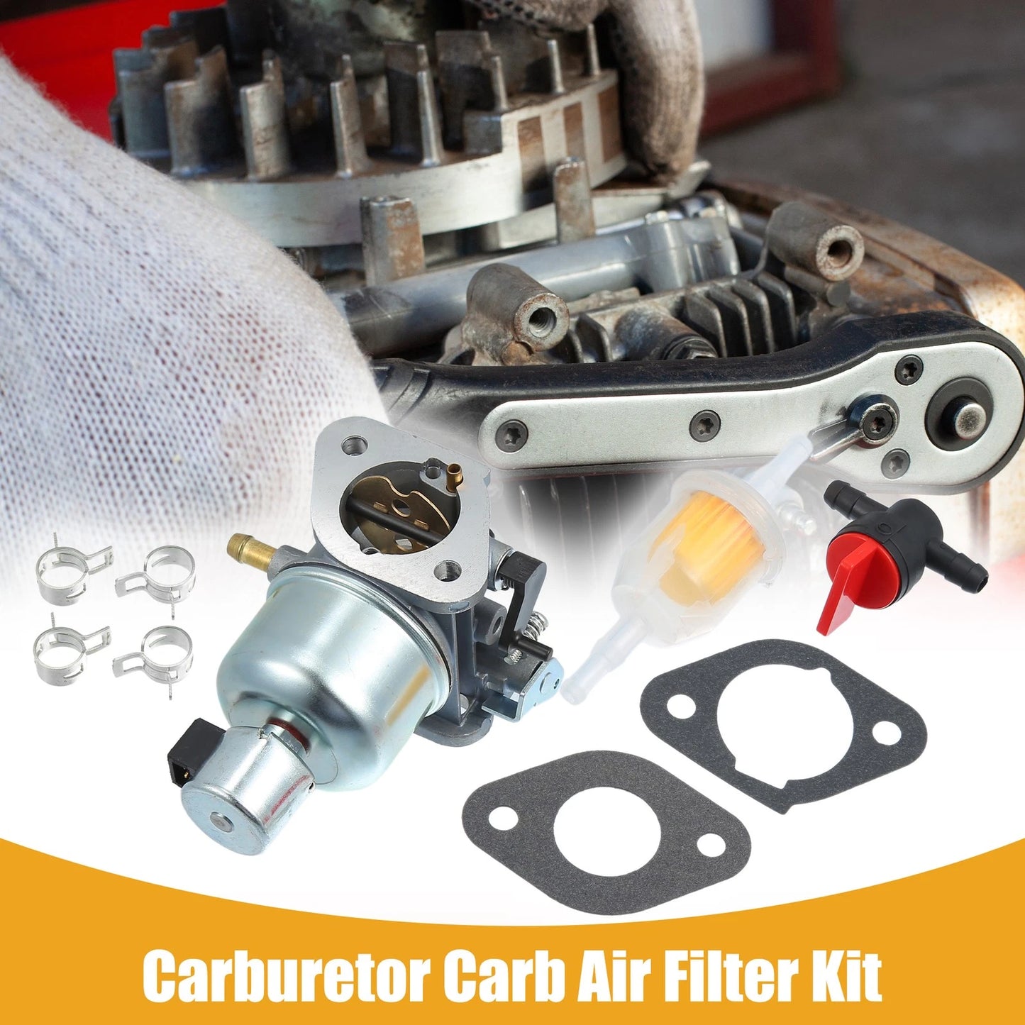 Set / Carburetor / Carb Kit for Kawasaki FR600V 4-Cycle Engine