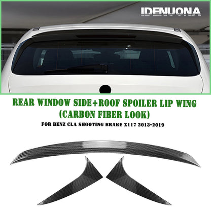 Rear Window Side Spoiler for Benz CLA X117 (2013-2019)