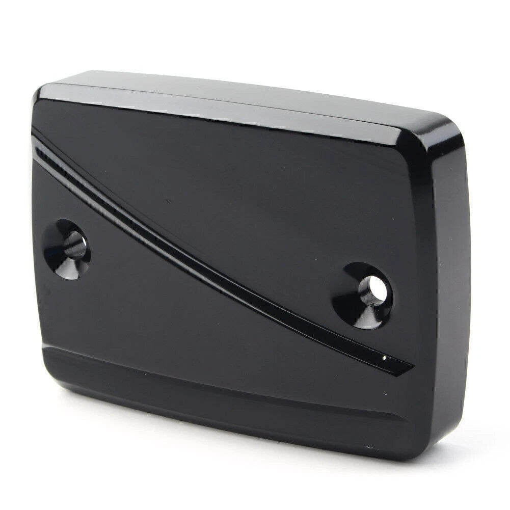Black Brake Clutch Fluid Reservoir Cover for Kawasaki Vulcan VN1600 (2004-2008)