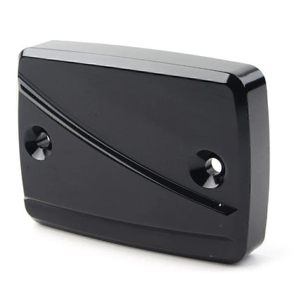 Black Brake Clutch Fluid Reservoir Cover for Kawasaki Vulcan VN1600 (2004-2008)