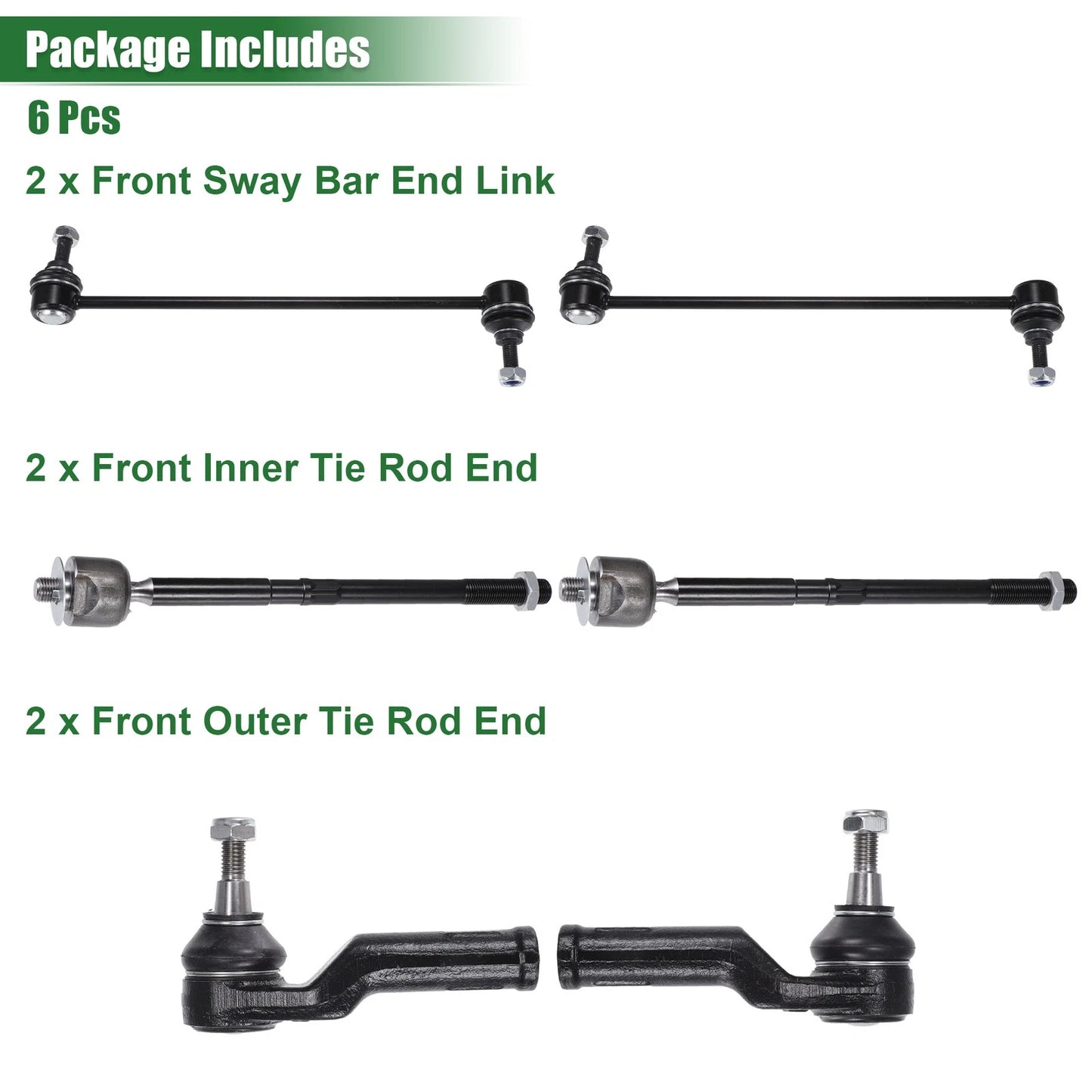 6pcs Front Suspension Kit for Ford C-Max (2013-2014)
