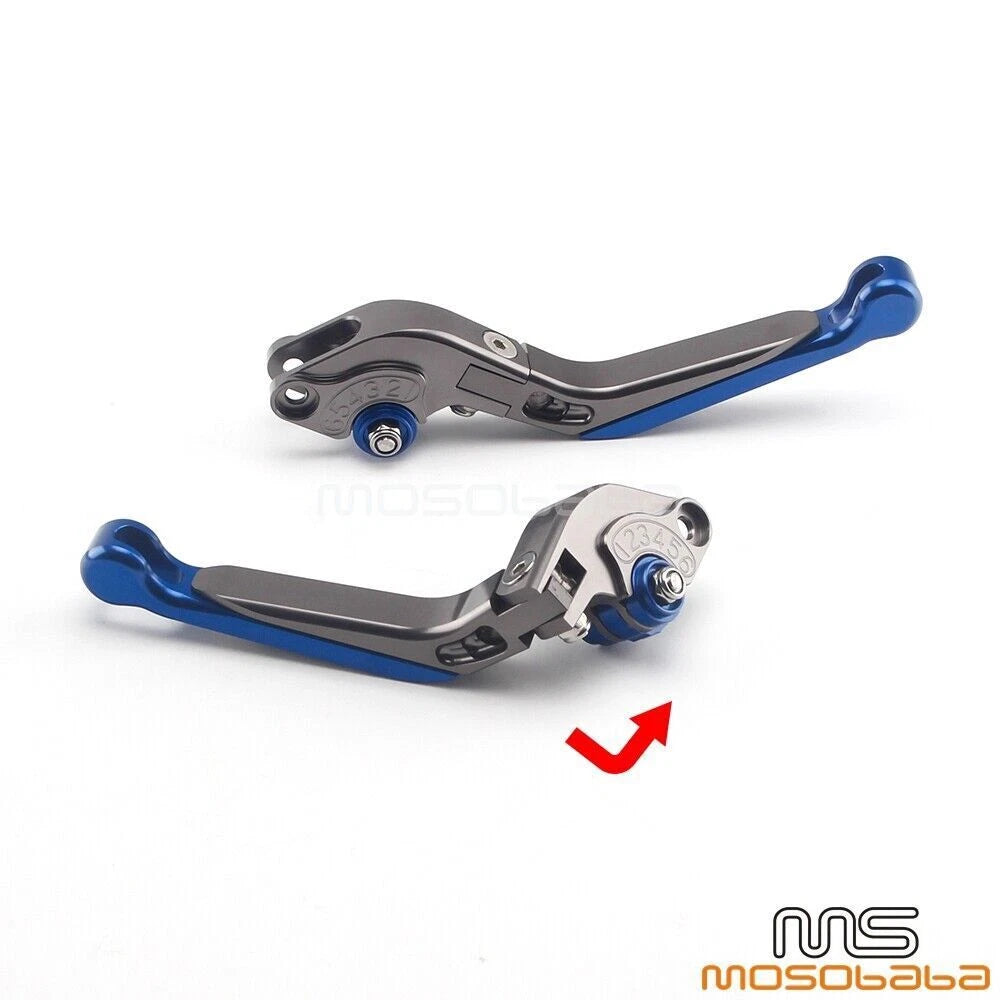 Folding Adjustable Brake Clutch Levers for Honda Suzuki Yamaha Aprilia
