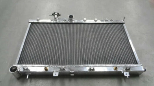 2 x Aluminium Racing Radiators for Subaru Impreza WRX STI GDB (2001-2007)