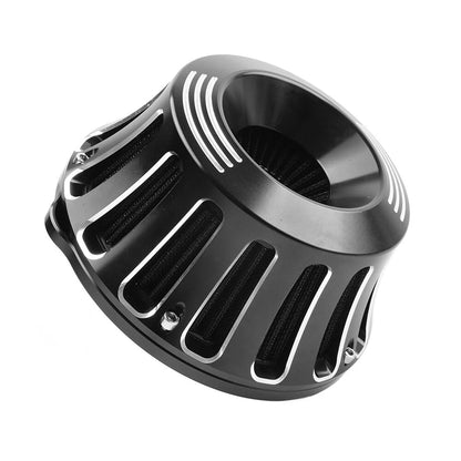 Black Air Cleaner Intake Filter Kit for Harley Sportster XL883 XL1200 (2004-2023)