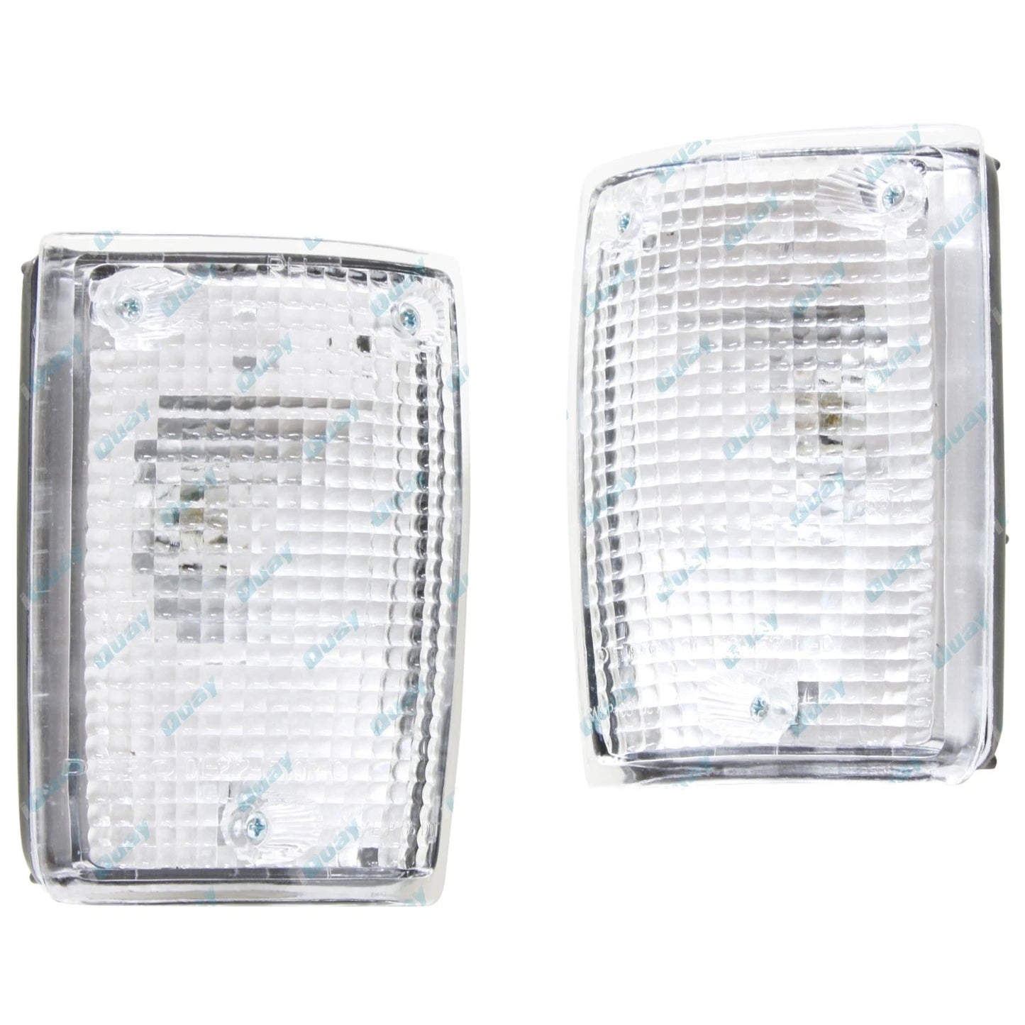 LH+RH Corner Park Lights Pair for Toyota 60 Series Landcruiser 1987-1990 L+R Set