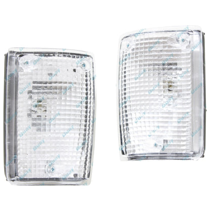 LH+RH Corner Park Lights Pair for Toyota 60 Series Landcruiser 1987-1990 L+R Set