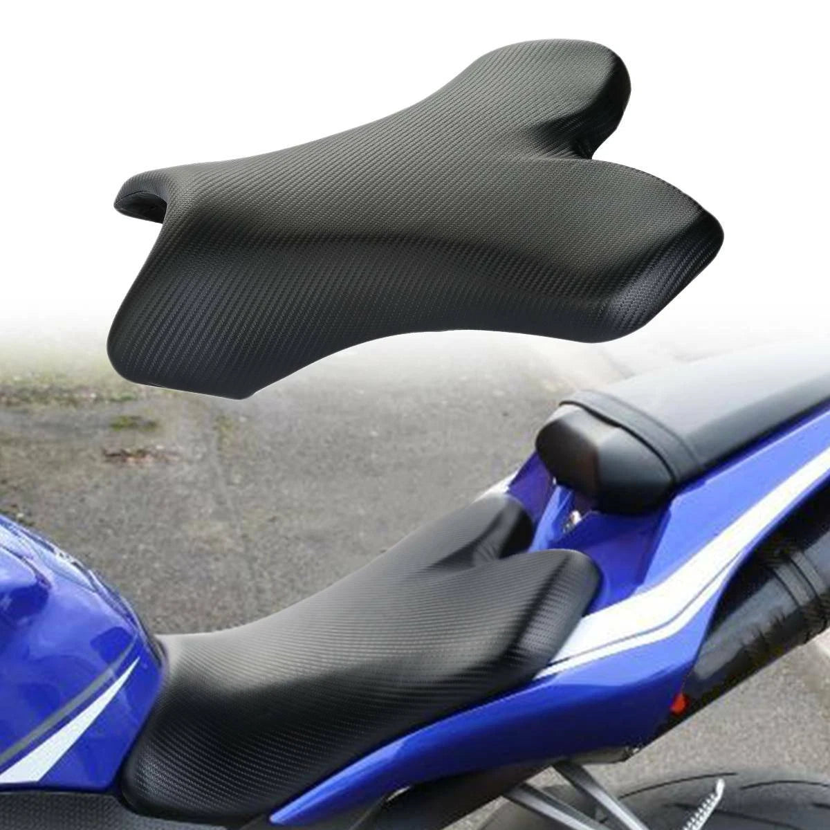 Front Rider Driver Seat Cushion for Yamaha YZF R1 YZFR1 (2004-2006)