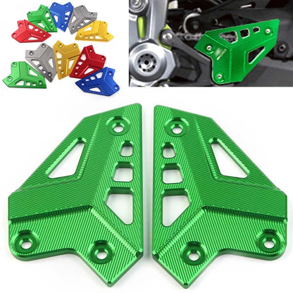Rear Footrest Set Heel Plates Guard Protector for KAWASAKI Z900 (2017-2023)