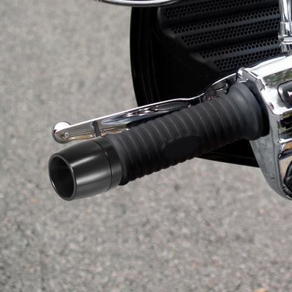 2pcs 18mm Handlebar End Caps Plug CNC Aluminum Alloy for Motorcycle