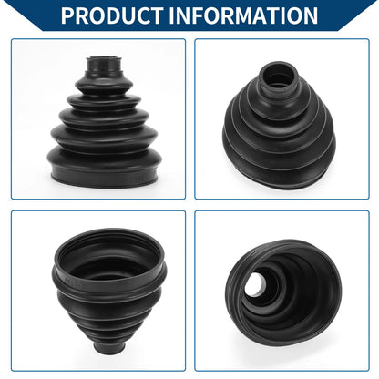 Inner CV Joint Boot Kit w/ Clamps for Land Rover Range Rover Sport (2006-2013)