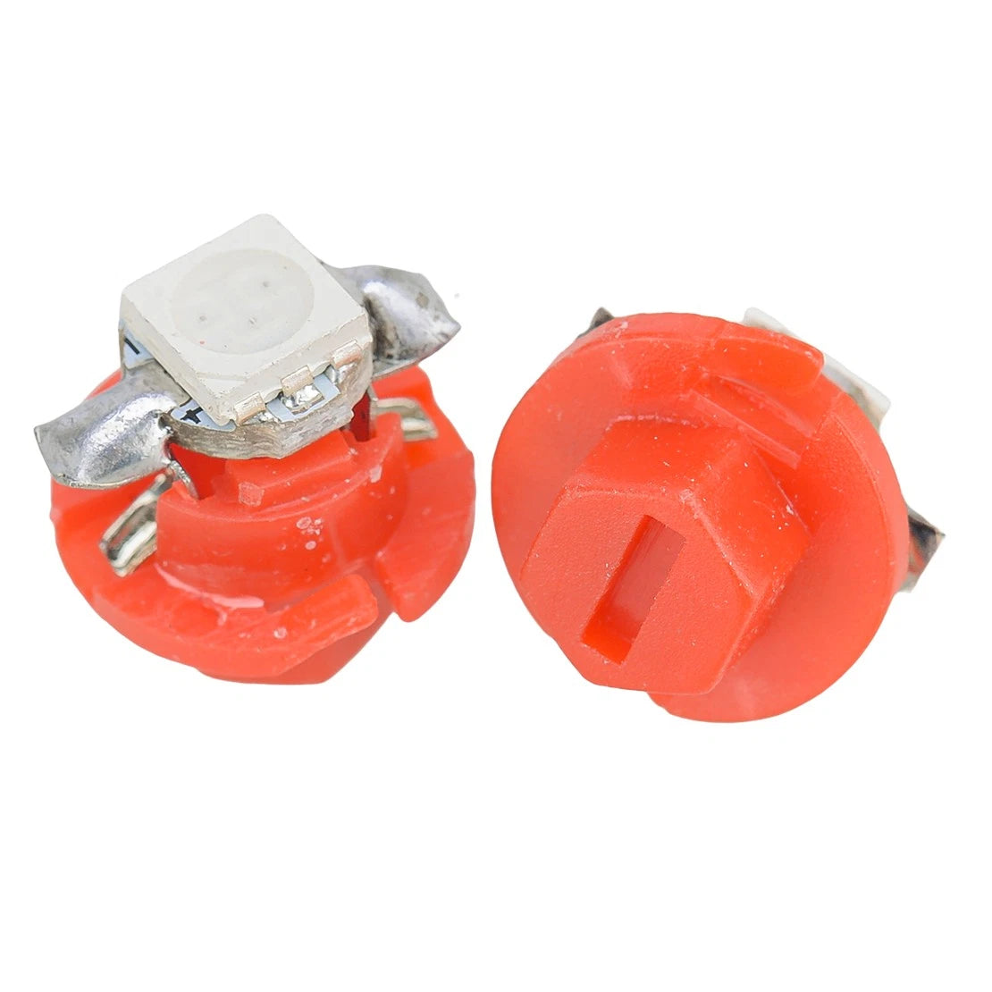 10 x B8.4D Red LED Dash Light Bulbs for Car Instrument Panel