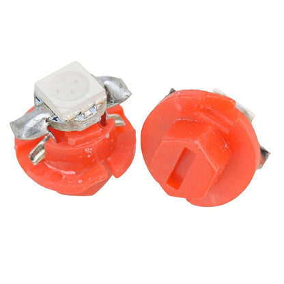 10 x B8.4D Red LED Dash Light Bulbs for Car Instrument Panel