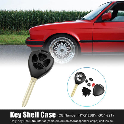 Uncut Key Fob Shell Case for Toyota 4Runner (2010-2016)