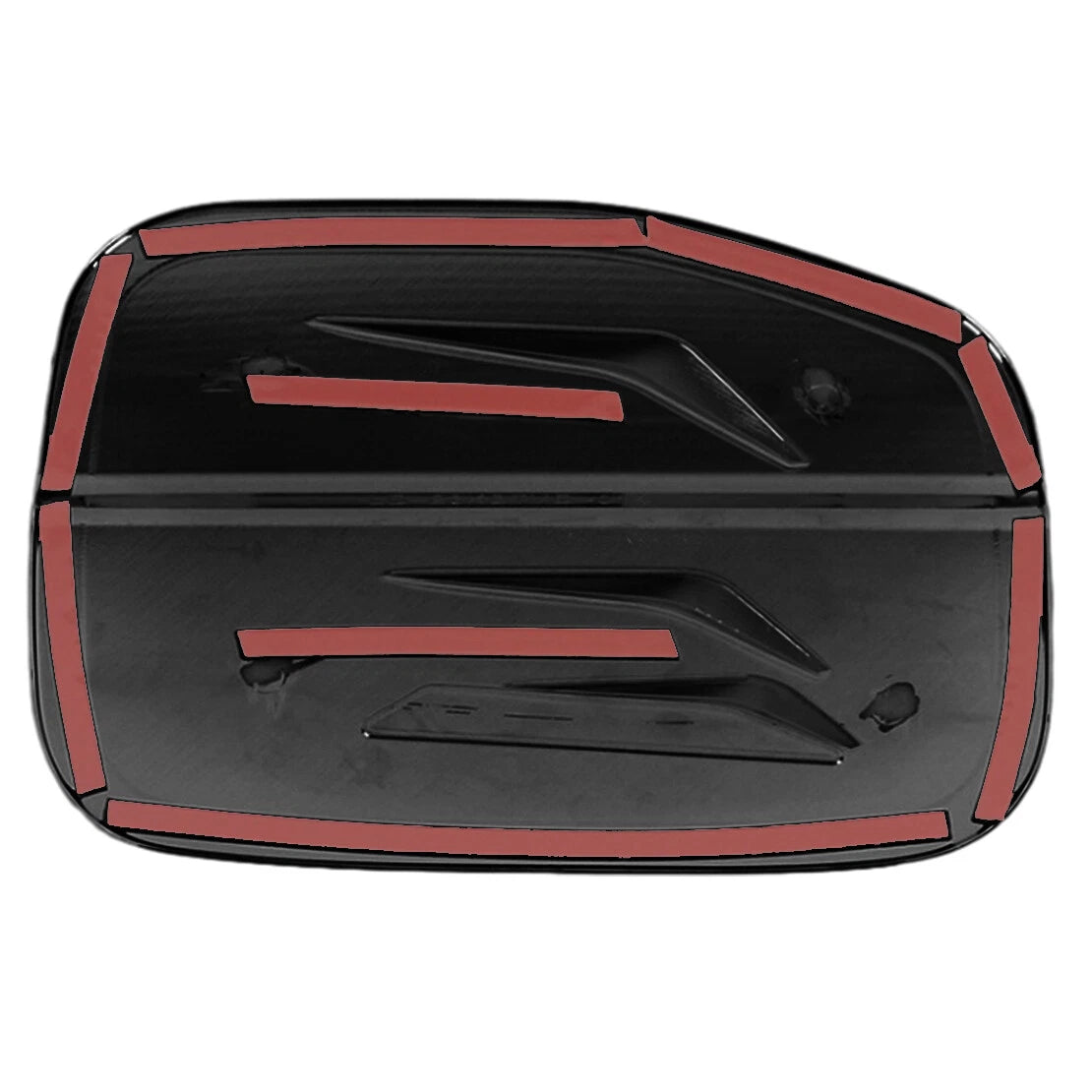 Glossy Black Fuel Tank Cap Cover for Honda Accord (2023-2024)