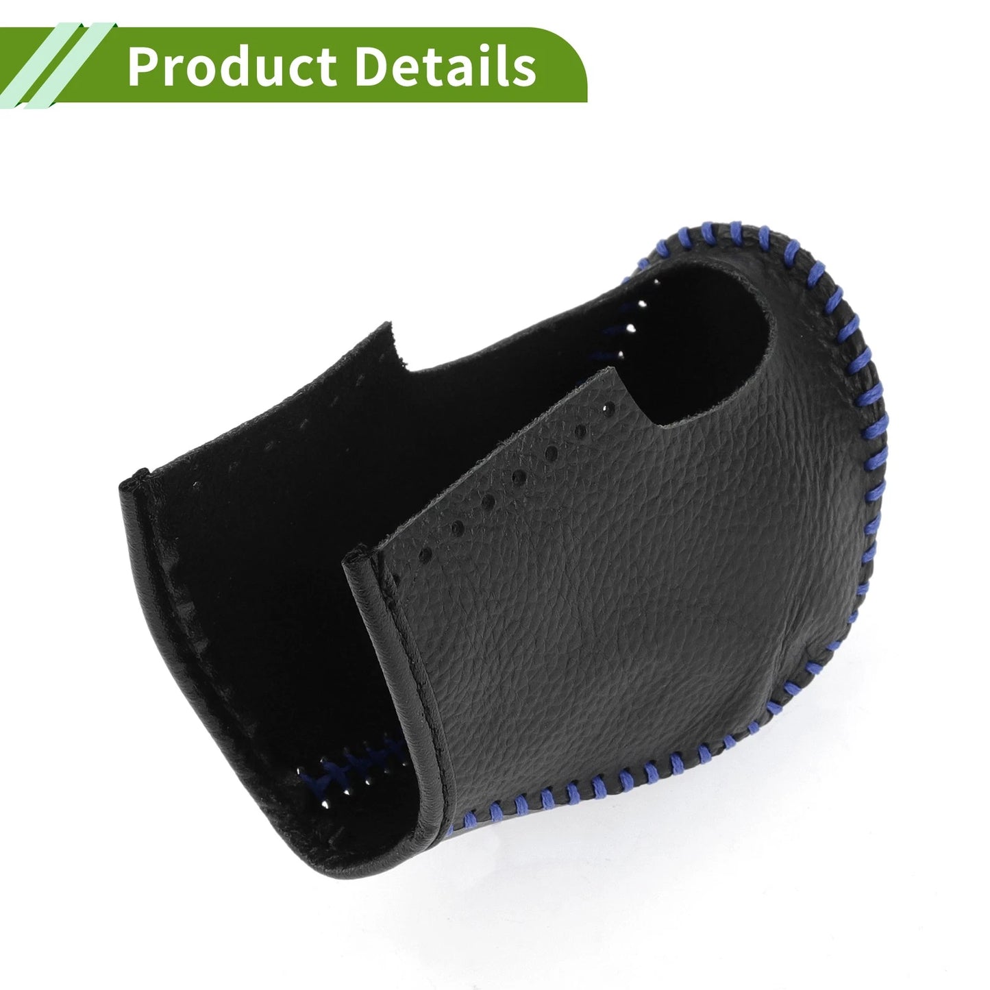 Nissan Rogue Gear Shift Knob Cover 2017-2020 Pebbled Black Blue