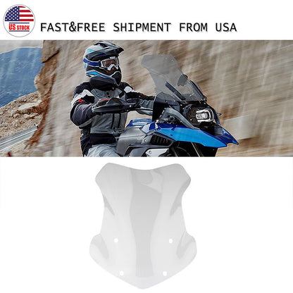 Clear Motorcycle Windscreen for BMW R1200GS R1250GS 540mm (2013-2023)