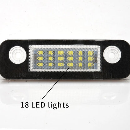 License Plate Lights for Ford Fiesta MK5, Fusion, Mondeo (2002-2012)
