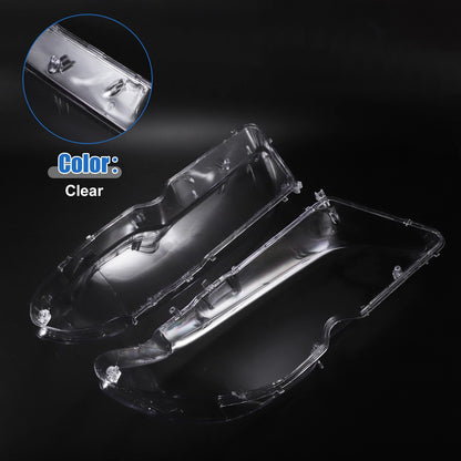 Clear Lens Shell Cover for BMW E46 Headlight 2003-2006 (2 x)