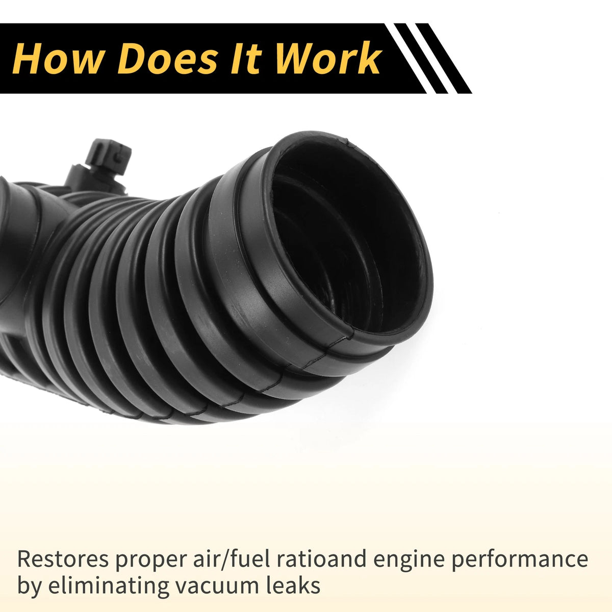Engine Air Intake Hose Rubber for Chevrolet Epica (2007 - 2009)