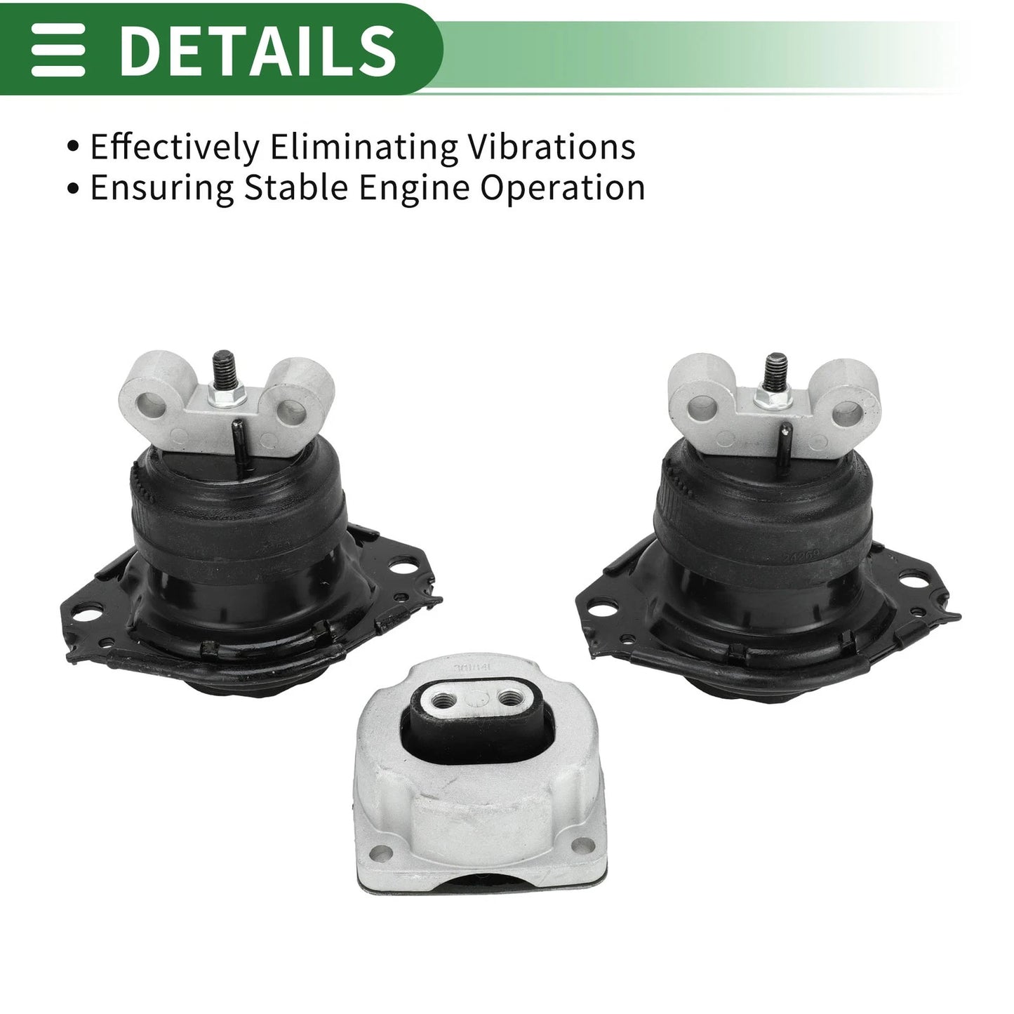 Engine Motor Mount Set for Dodge Challenger (2015-2023)
