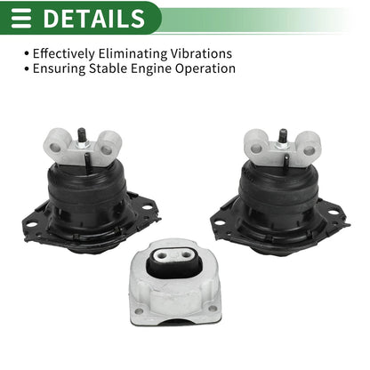 Engine Motor Mount Set for Dodge Challenger (2015-2023)