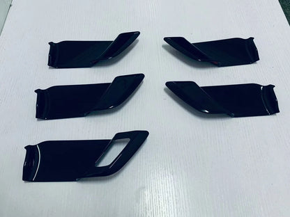 Glossy Black Inner Door Handle Bowl Lid Cover Trim for 2023-2024 Toyota Prius