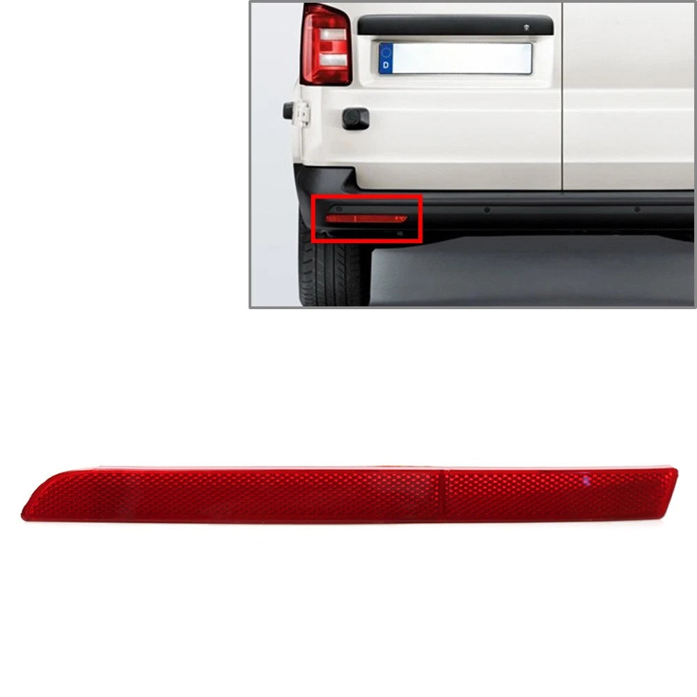 Left Rear Bumper Reflector Tail Light for VW T5 Transporter (2003-2015)