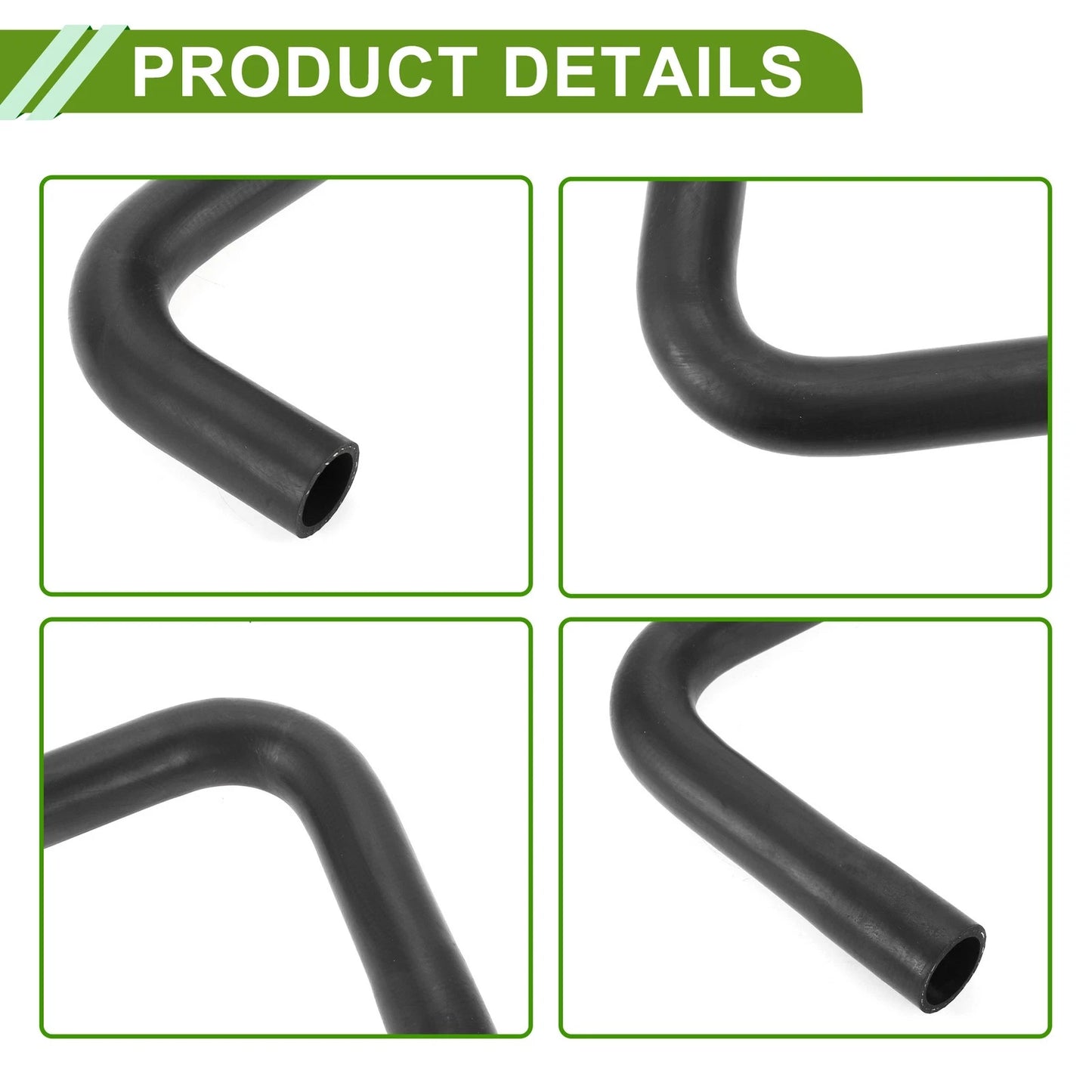 Radiator Coolant Hose for Toyota Corolla iM 2017-2018 Rubber Black