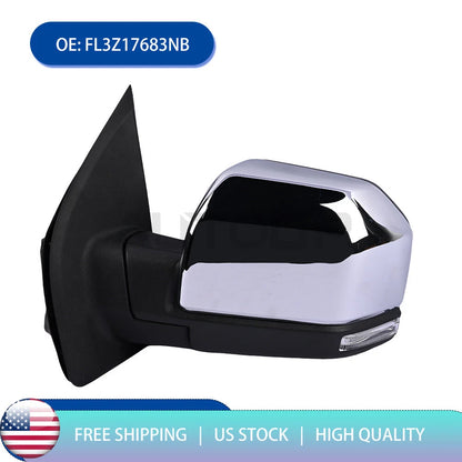 Power Mirror Chrome for Ford F-150 (2015–2018)
