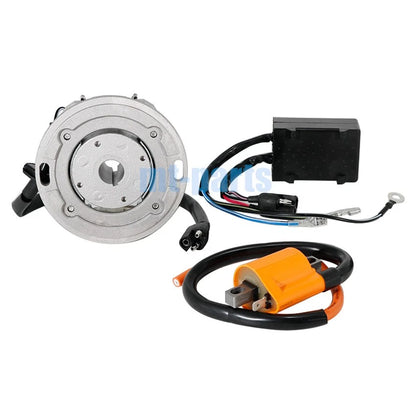 Stator Flywheel Rotor & CDI Ignition Coil for Suzuki RM465 RM500 (1981-1984)
