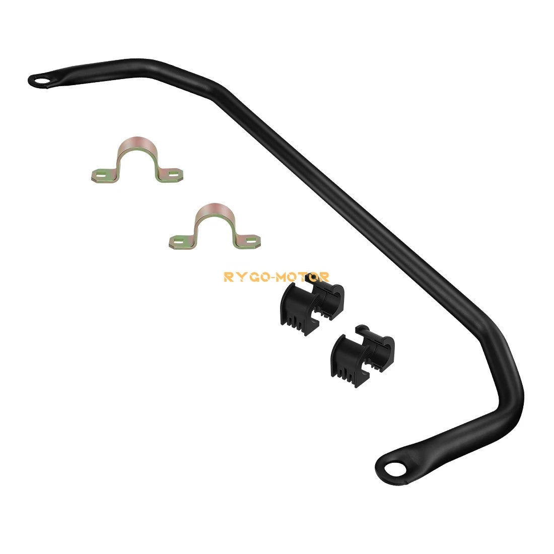 2 x Rear Stabilizer Bar Tube & Bushing for Polaris Ranger 500 570 Crew