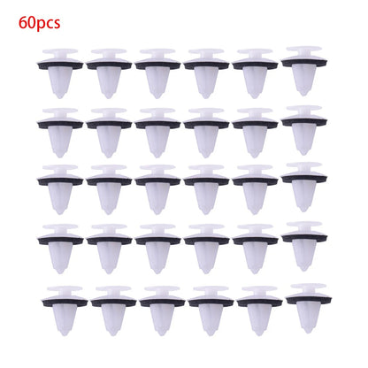 60pcs Door Panel Fastener Clips for Mercedes Benz R129 W202 W211 Series
