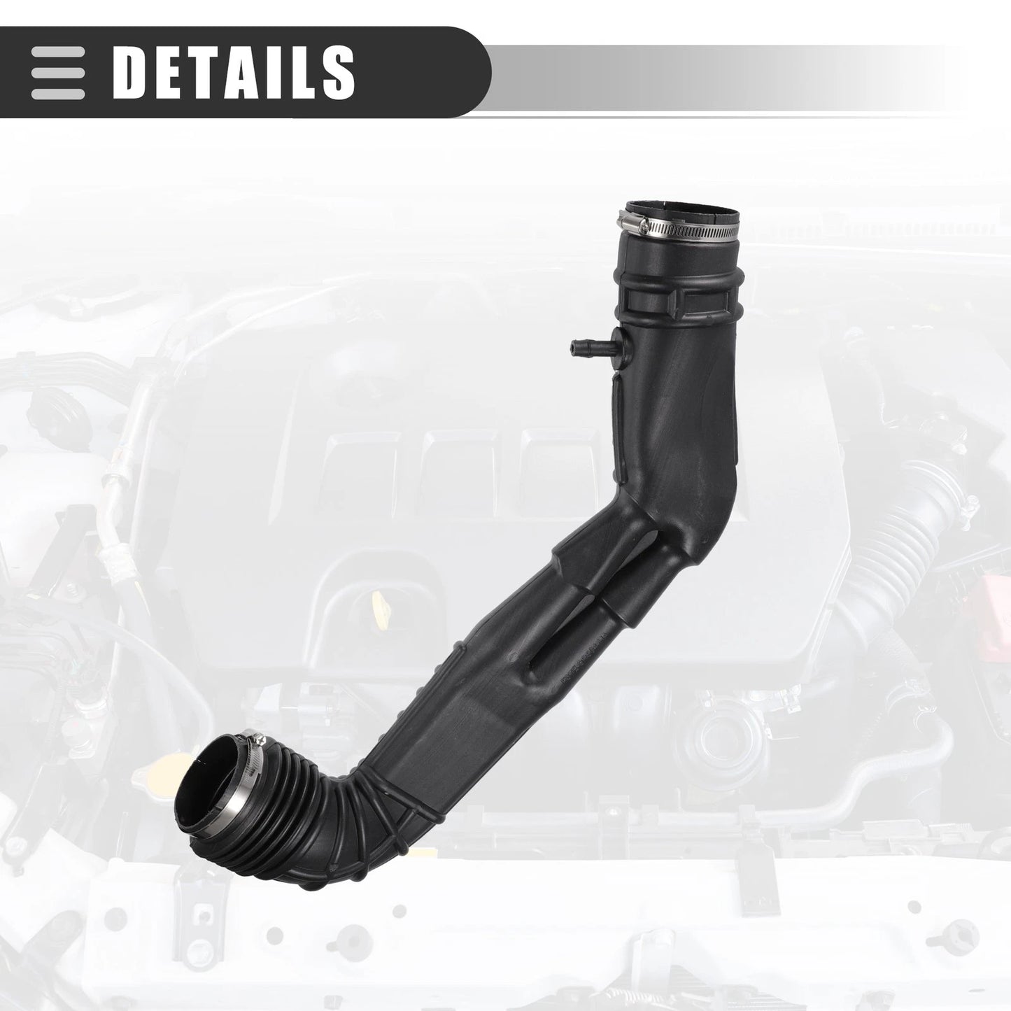 Air Intake Hose Tube with Clamps for Ford Ranger 3.0L V6 (1992-1994)