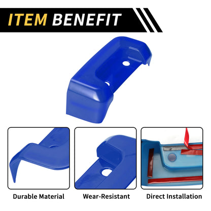 Rear Door Latch Lock Cover Trim for Jeep Wrangler JL JLU (2018-2024) Blue